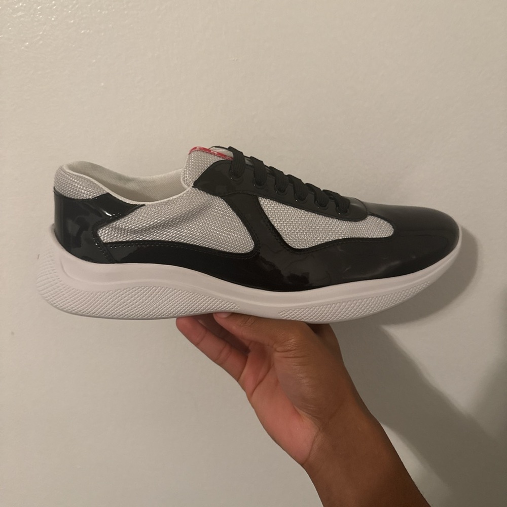 Stylish Black and White Sneakers